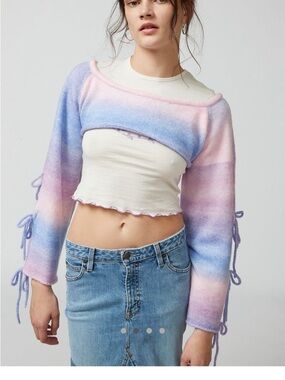 Urban Outfitters Lavender-Purple Knit Pullover